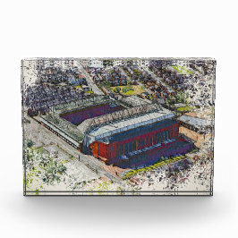 Bloque Para Fotos Anfield Stadium Liverpool - Artistic Watercolour