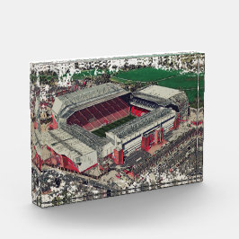 Bloque Para Fotos Anfield Stadium Liverpool - Artistic Watercolour