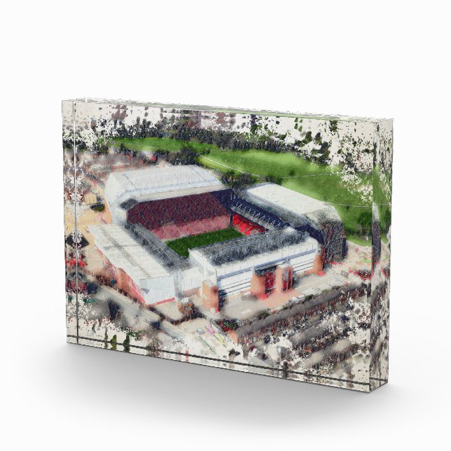 Bloque Para Fotos Anfield Stadium Liverpool - Artistic Watercolour (Derecha)