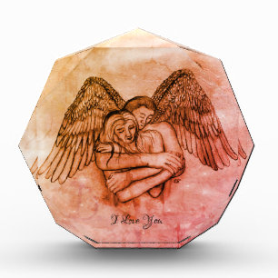 Bloque Para Fotos Angel Eros en el amor, te amo