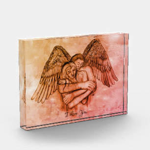 Bloque Para Fotos Angel Eros en el amor, te amo