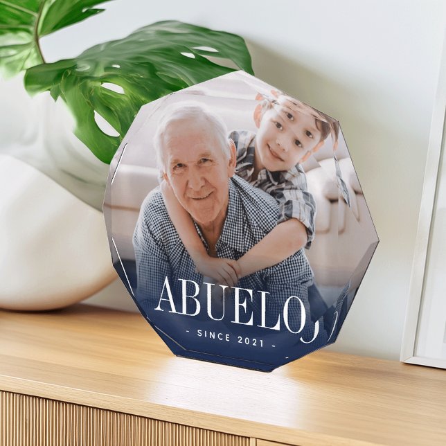 Bloque Para Fotos Año Abuelo Abuelo Establecido (Subido por el creador)