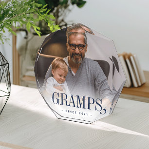 Bloque Para Fotos Año de abuelo de los Gramps