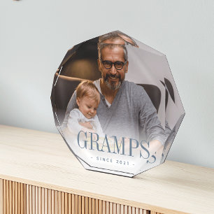 Bloque Para Fotos Año de abuelo de los Gramps
