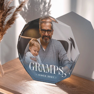 Bloque Para Fotos Año de abuelo de los Gramps