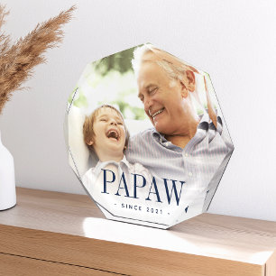 Bloque Para Fotos Año del abuelo de Papaw establecido