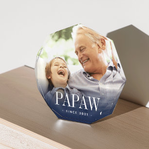 Bloque Para Fotos Año del abuelo de Papaw establecido