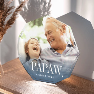 Bloque Para Fotos Año del abuelo de Papaw establecido