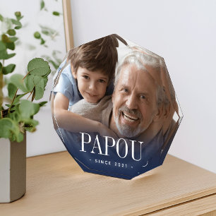Bloque Para Fotos Año del abuelo de Papou establecido