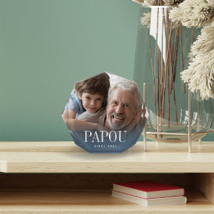 Bloque Para Fotos Año del abuelo de Papou establecido