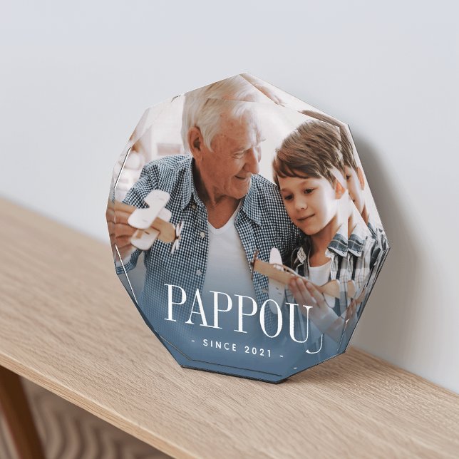 Bloque Para Fotos Año del abuelo de Pappou establecido (Subido por el creador)