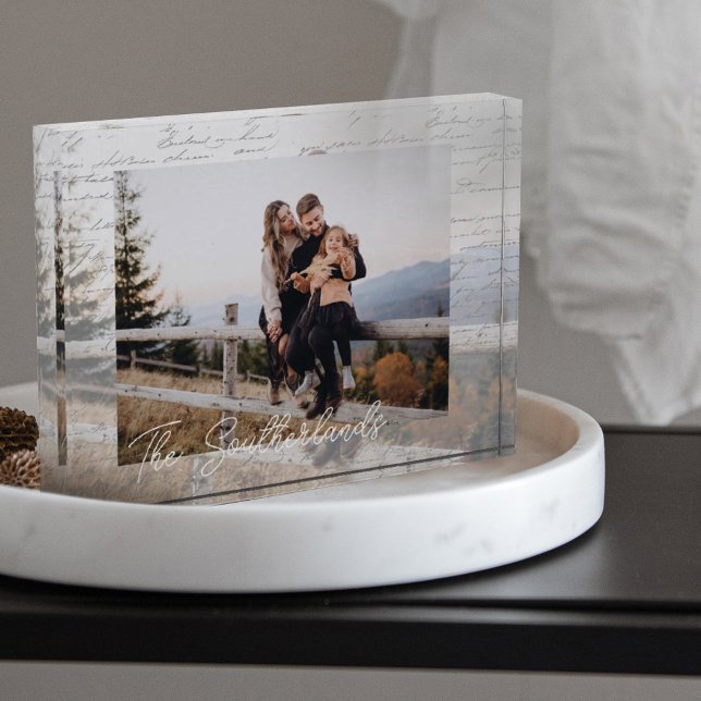 Bloque Para Fotos Año lleno de Recuerdos de memoria fotográfica fami (Year Full of Memories Family Photo Memory Keepsake)