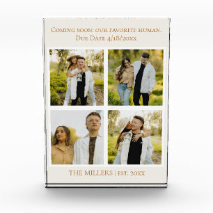 Bloque Para Fotos Anuncio de Bebé Recuerdos de Boda Ultrasonido