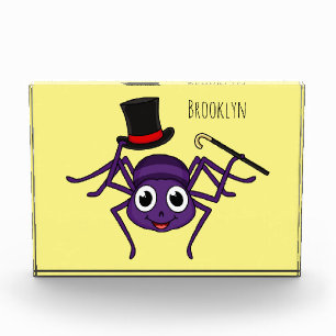 Bloque Para Fotos Araña cortada en el personalizado del sombrero sup