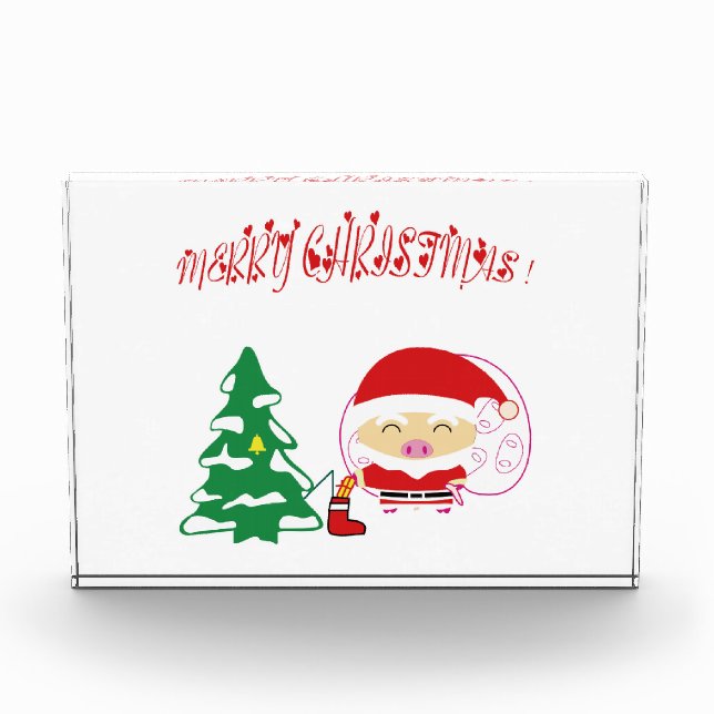 Bloque Para Fotos árbol de Navidad (Anverso)