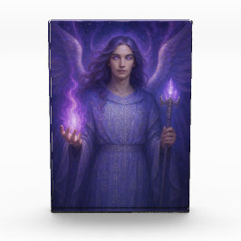 Bloque Para Fotos Archangel Zadkiel - Guardián de la llama violeta