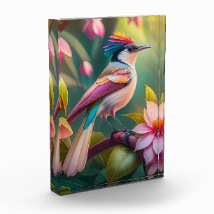 Bloque Para Fotos Arcoiris con crema Jay Fantasy Bird