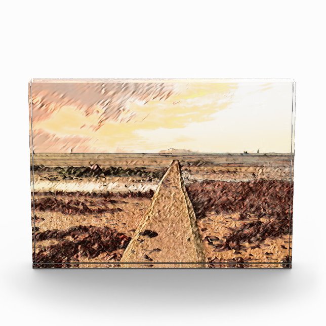 Bloque Para Fotos Ardrossan Beach Sunset, Scotland (Anverso)