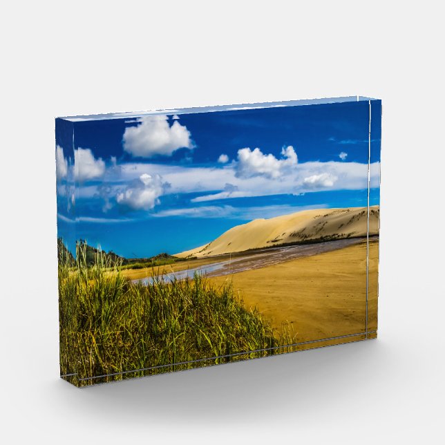 Bloque Para Fotos Arena rápida cerca de 90-Mile Beach, Nueva Zelanda (Izquierda)