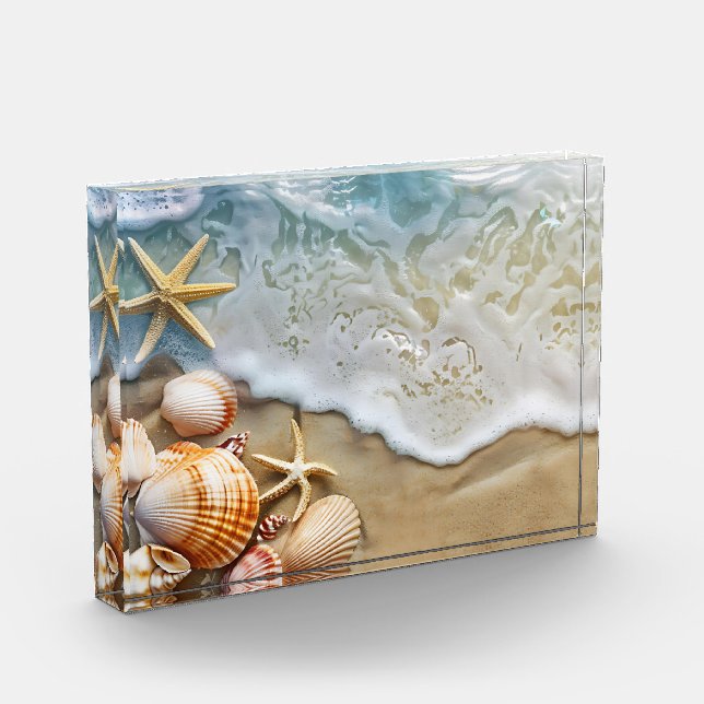 Bloque Para Fotos Arena y mar (Izquierda)