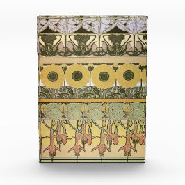 Bloque Para Fotos Art nouveau alphonse・fuschia girasol flora