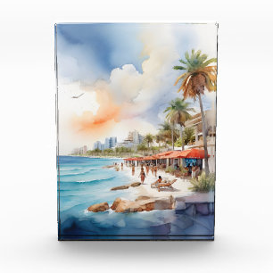 Bloque Para Fotos Arte acuático de Cancún