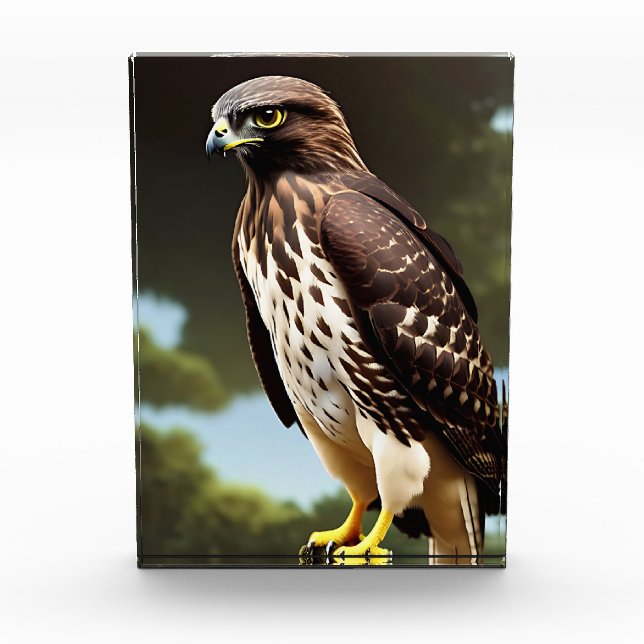 Bloque Para Fotos arte de hawk Photo Block (Anverso)