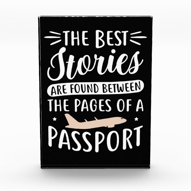 Bloque Para Fotos Arte De Viajes Las Mejores Historias De Viajes (Anverso)