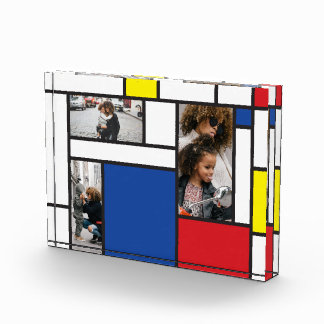 Bloque Para Fotos Arte Fotográfico Moderno Geo De Stijl Minimalista