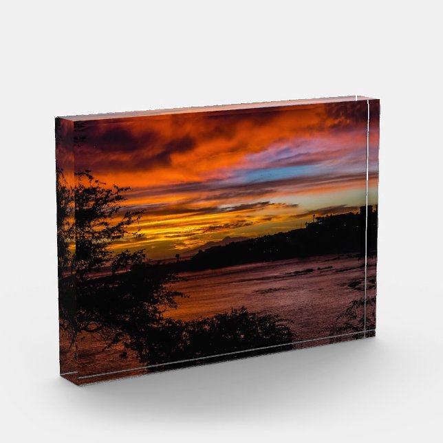 Bloque Para Fotos Atardecer en Praia, Cabo Verde (Izquierda)