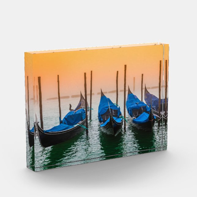 Bloque Para Fotos Atardecer en Venecia (Izquierda)