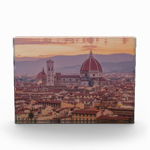 Bloque Para Fotos Atardecer sobre Florencia, Italia