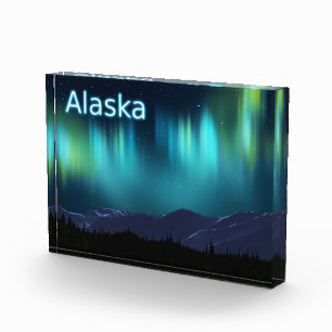 Bloque Para Fotos Aurora Borealis - Luces del Norte