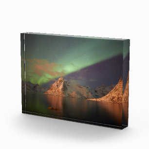 Bloque Para Fotos Aurora Borealis, luces polares