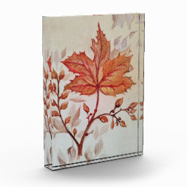 Bloque Para Fotos Autumn cooper vine leaf