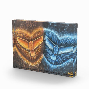 Bloque Para Fotos Aves volando juntas-