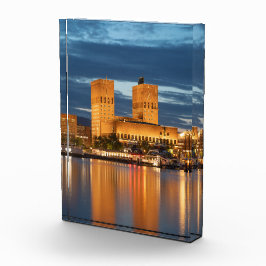 Bloque Para Fotos Ayuntamiento de Oslo Noruega