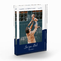 Azul Marino | Regalo del día del padre moderno Fot