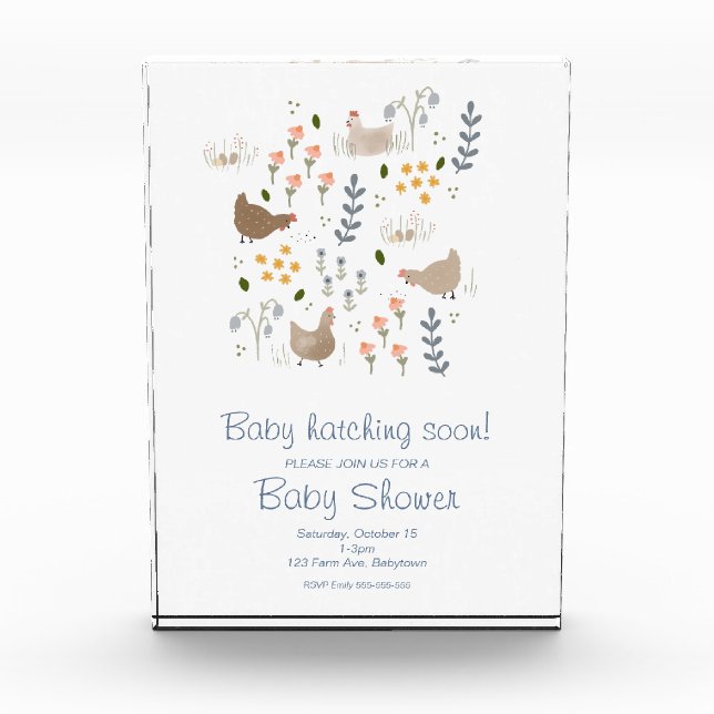 Bloque Para Fotos Baby Shower Keepskae personalizado (Anverso)