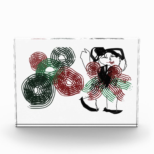 Bloque Para Fotos Bailando con menta (Anverso)