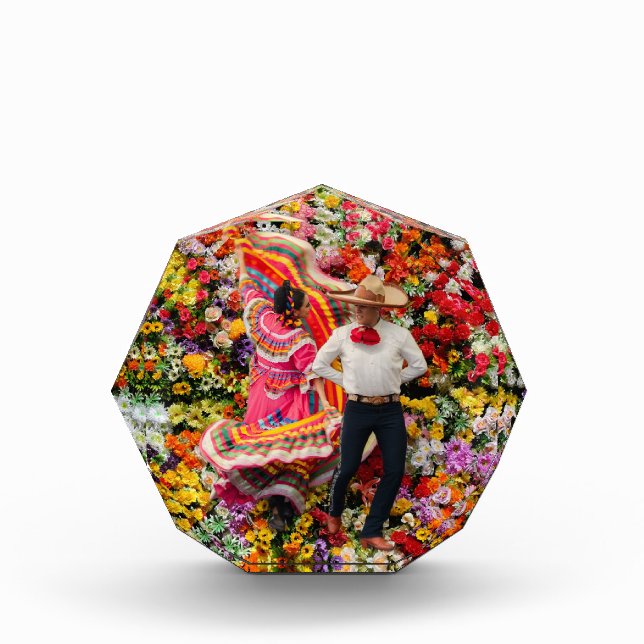 Bloque Para Fotos Bailando en flor (Anverso)