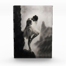 Bailarina en el Borde del Acantilado Arte Dramátic