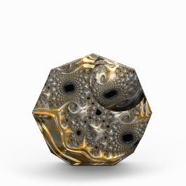 Bloque Para Fotos Ballet esférico en plata y oro