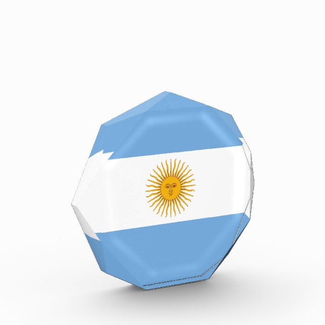 Bloque Para Fotos Bandera de Argentina (Izquierda)