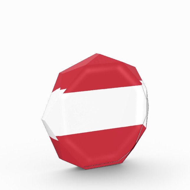 Bloque Para Fotos Bandera de Austria (Izquierda)