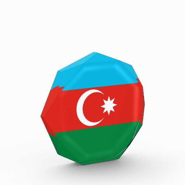 Bloque Para Fotos Bandera de Azerbaiyán (Izquierda)