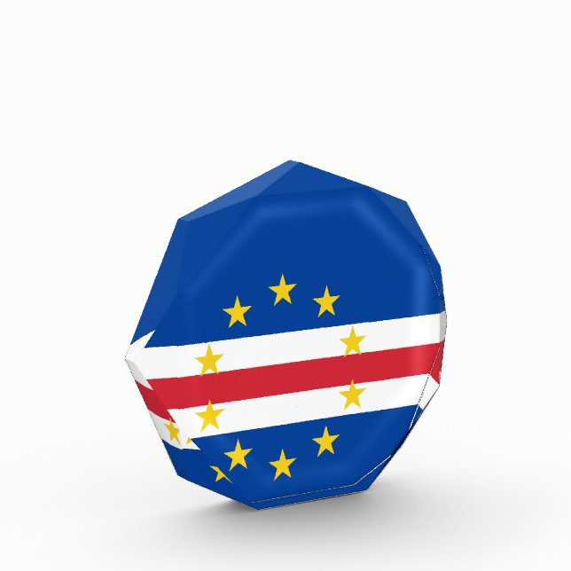 Bloque Para Fotos Bandera de Cabo Verde (Izquierda)