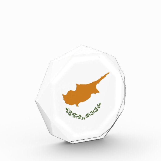 Bloque Para Fotos Bandera de Chipre (Izquierda)