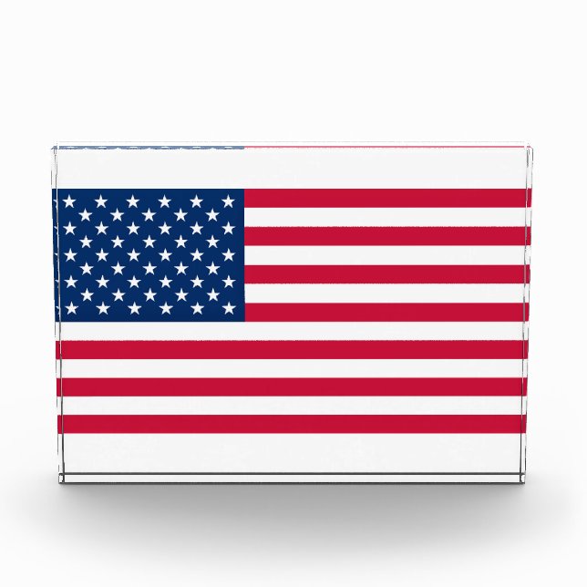 Bloque Para Fotos Bandera de Estados Unidos - Estados Unidos de Amér (Anverso)