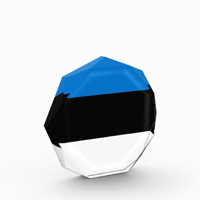 Bloque Para Fotos Bandera de Estonia (Izquierda)